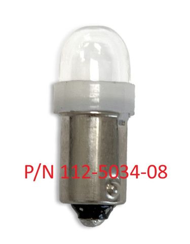 Stern Pinball Lamp - 2 X SMD Clear Domed Bayonet 6.3V White