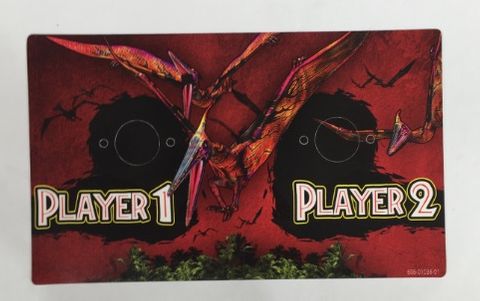 RT Jurassic Park C/Panel Button Decal