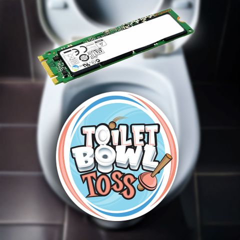 M2 SATA Drive, Baytek, Toilet Bowl Toss