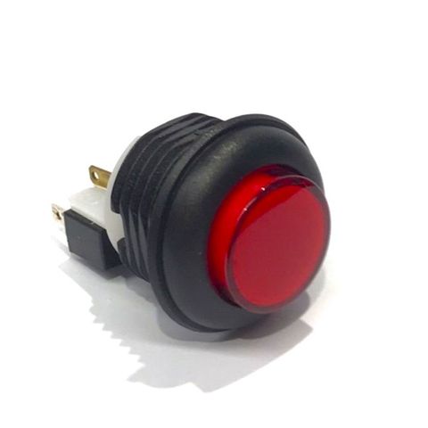 VLT PB SM CIR Red Cap 12v LED