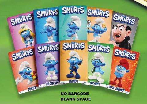 Smurf Character Cards 150/box - (NBC)