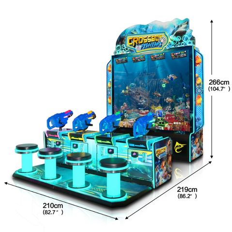 Crossbow Fishing 4 Player , Ticket Redemption, Game