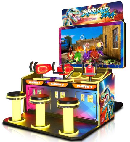 Dinosaur Adventure 3P Laser Shooting Game