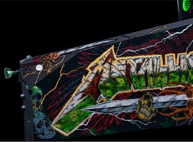 METALLICA Re Mastered Pinball Side Armour