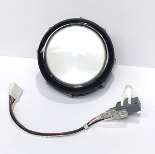 Asphalt 9 SD, convex round button with lamp (+base & LED)
