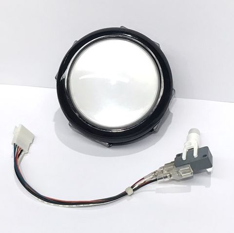 Asphalt 9 SD, convex round button with lamp (+base & LED)