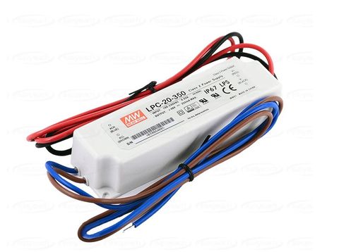 Power Supply - LED Driver, Waterproof, 9-48VDc, 16.8W