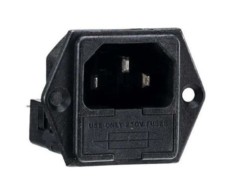 IEC Inlet fused, Snap Fit, no switch - PF0011/15/PC