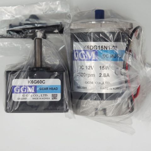 DMJ DC Motor & Gearhead for Belt