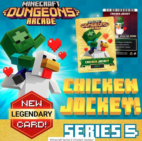 Minecraft Dungeons Series 5 cards - 700 Pcs