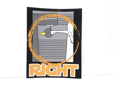 The King Right Way To Punch Decal