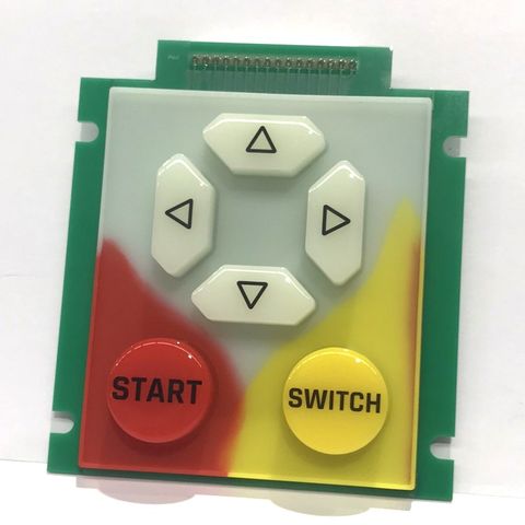 Asphalt Switch Panel PCB and Rubber Membrane Assy