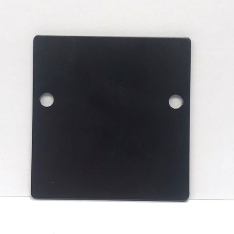 Blanking Plate - 58mm x 60mm Plate with Holes