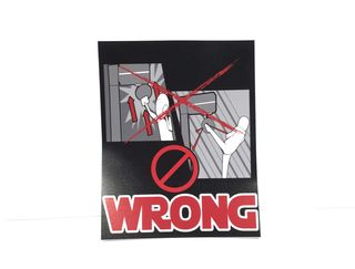 The King Wrong Way To Punch Decal