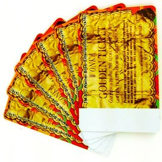 Wonka Golden Ticket Cards 150/box - (NBC)