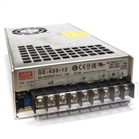 Power Supply, 12V, 37.5A