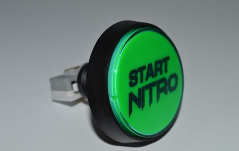 Button, Oval, Green, Superbikes 3 Start Button