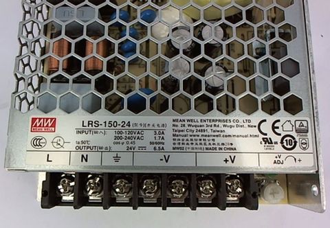 Power Supply, 24V 6.5A