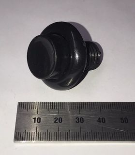 Push Button, Pinball Flipper Buttons Black