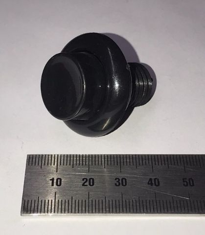 Push Button, Pinball Flipper Buttons Black