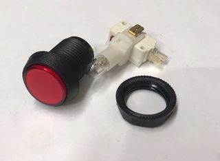 Push Button, Stern Start Button Assy, Red