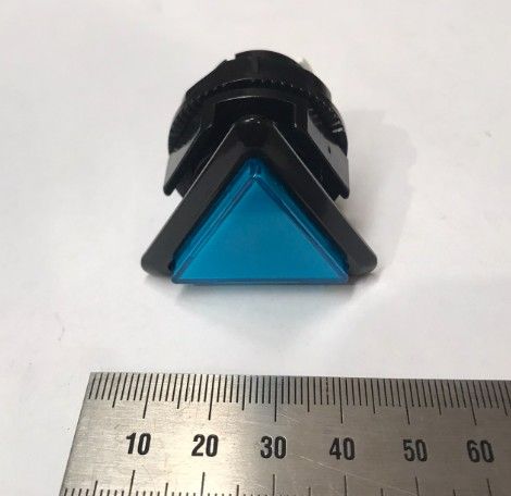 Push Button, Sega Monopoly Button B, Triangular, 40mm