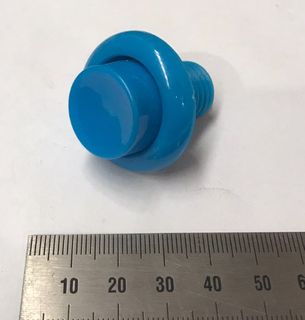 Push Button, Flipper Buttons Light Blue