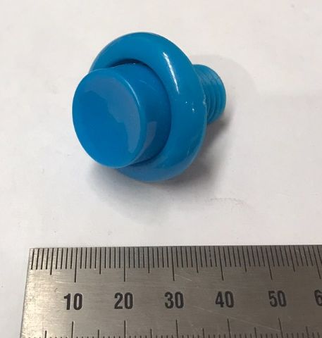 Push Button, Flipper Buttons Light Blue