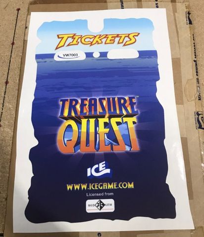 ICEGame Treasure Quest Decal - Ticket Door