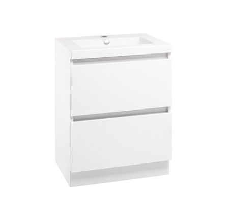 VALENCIA FLOOR STNDG VANITY 600 WHITE