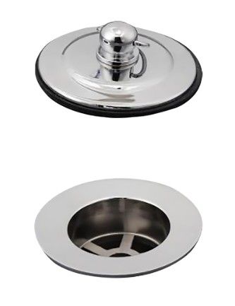 AQUATICA CHROME PLUG & WASTE 32MM