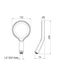 AIO AURAJET SHOWER HANDSET (CHROME)