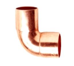 COPPER ELBOW SHORT RADIUS 15MMX90