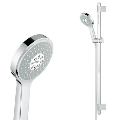 P+S COSMO 130 SLIDE SHOWER 4FCT CHROME
