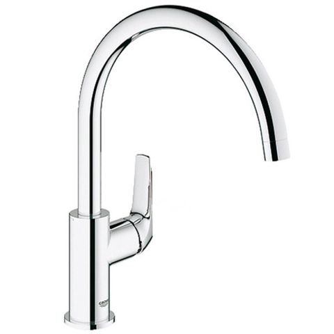 GROHE BAUFLOW KITCHEN MIXER SWIVEL SPOUT CHROME