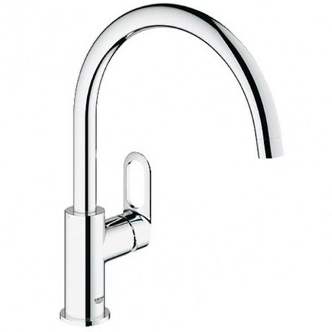 GROHE BAULOOP KITCHEN MIXER SWIVEL SPOUT CHROME