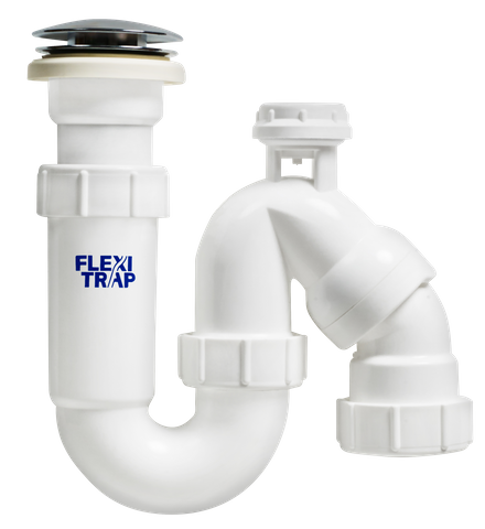 DUX FLEXITRAP 32/40 POP UP WASTE VENTED DOME