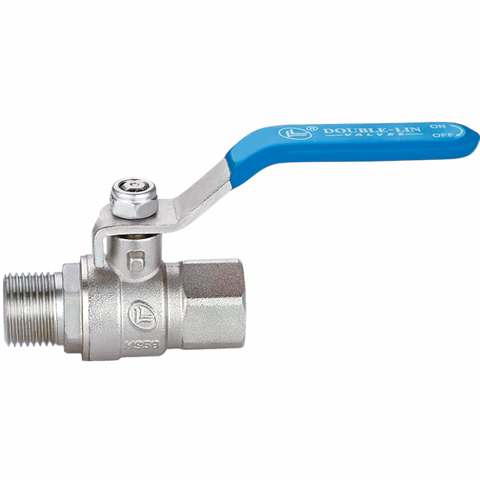 BALL VALVE LEVER HANDLE M&F 40MM