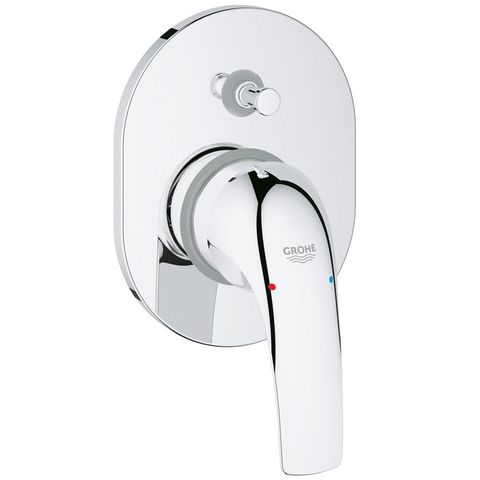 GROHE BAUCURVE DIVERTER MIXER C/W VALVE CHROME