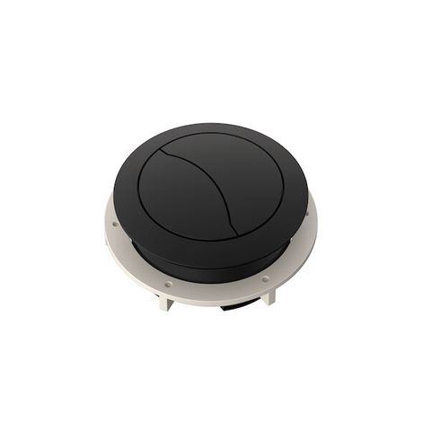 CLARK FLUSH BUTTON MATTE BLACK