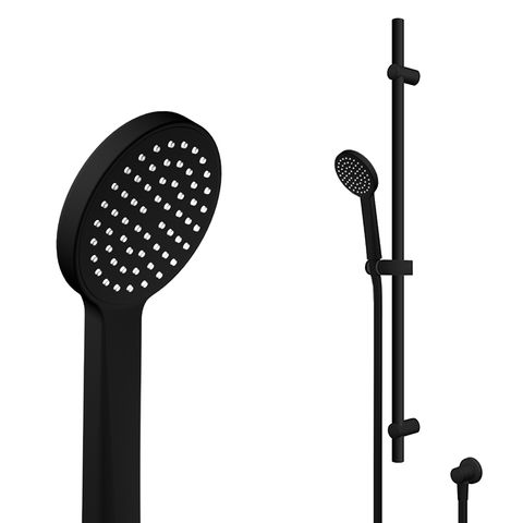 SPLASH SLIDE SHOWER 1FCT CW ELBOW BLK