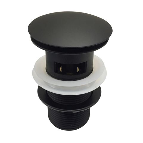 BASIN CLICKER WASTE 32MM CW O/F BLACK