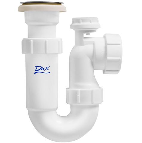 DUX 32/40MM POP UP VENTED TIGHT P TRAP