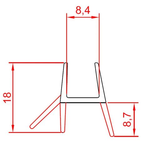 ATHENA LIFESTYLE DOOR DRIP SEAL