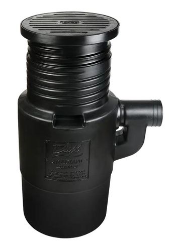 DUX ADJUSTA PIT & GRATE 350MM RND