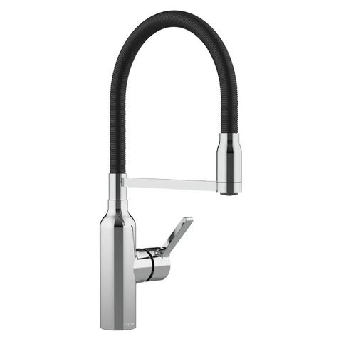 FELTON AP PULL DOWN SINK MIXER CHROME / BLACK