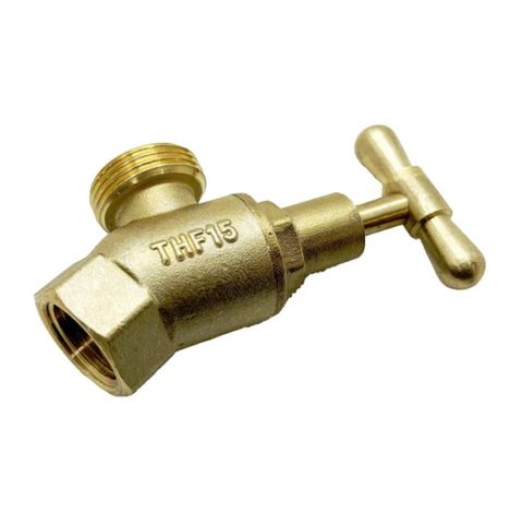 FEMALE BRASS HOSE TAP 15MM