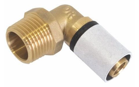BUTE PEX MALE ELBOW 16MMX15MM