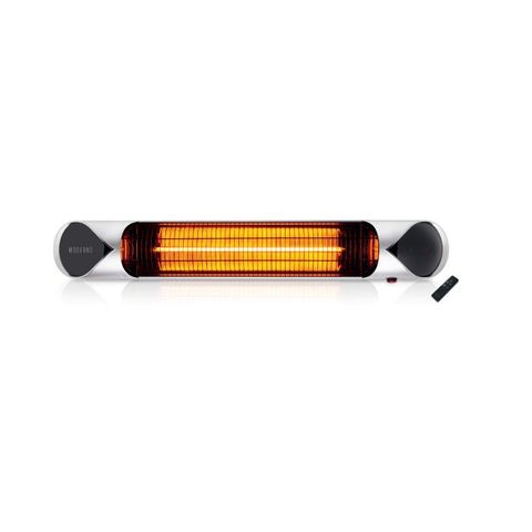 MODERNO INFRARED CARBON HEATER SILVER