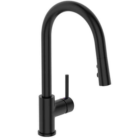 UNO GOOSENECK KITCHEN MIXER POS BLK